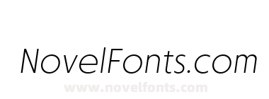 Otterco Extra Light Italic
