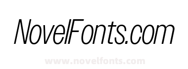 Owners Narrow Light Italic