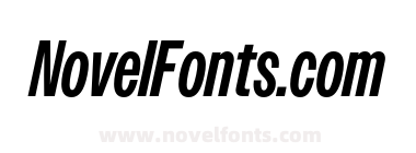Owners X Narrow Bold Italic