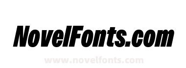 Owners X Narrow X Black Italic