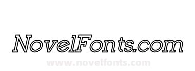 Palmera Outline Italic