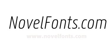 Panno Text Light Italic