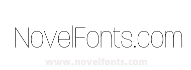 Paralucent Condensed Thin