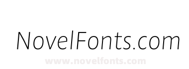 Pastoral W05 Extra Light Italic