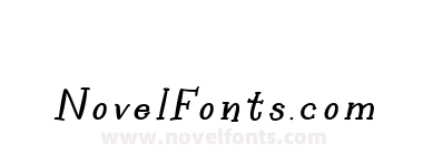 Petunia Serif Italic
