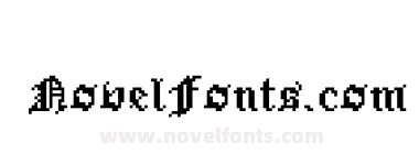 Pixel Gothic Font