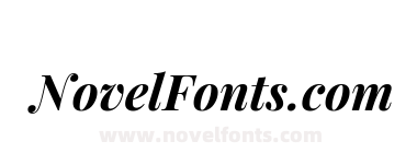 Playfair Display Bold Italic