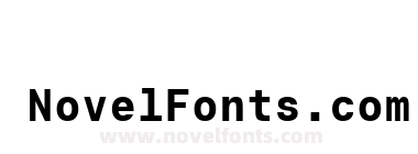 Monospace 821 Bold BT