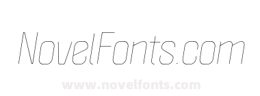 Politica Thin Italic
