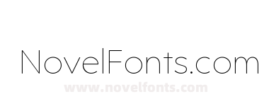 Posterama Text Thin
