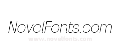 Priego W05 Extra Light Italic