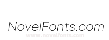 Primeform Pro Extra Light Italic