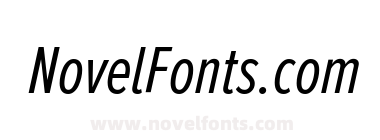 Proxima Nova Alt Extra Condensed Regular Italic