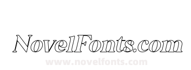 Qandile Outline Italic