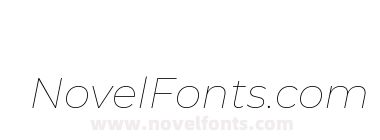 Montserrat Thin Italic
