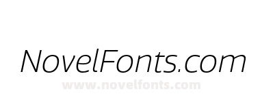 Quatro Light Italic