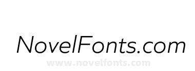 Quiet Sans Light Italic