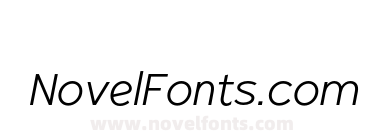 Radian Light Italic