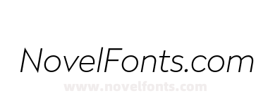 Radikal Trial Thin Italic