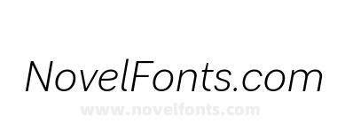 Radona Ext Light Italic