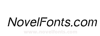Raventy Rough Italic
