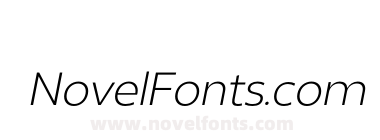 Revolin Thin Italic