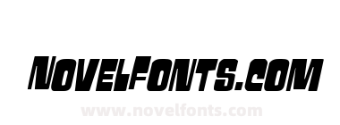 Movie Monster Staggered Italic