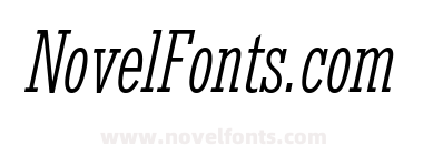 Rockwell Nova Cond Light Italic