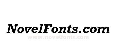 Rockwell Nova W10 Bold Italic
