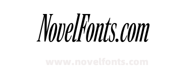Rocky Compressed Light Italic