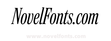 Rocky Extra Condensed Light Italic