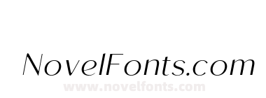Roden Light Italic