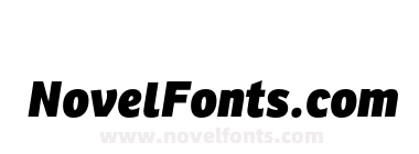 Ronnia Heavy Italic