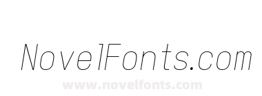 Roxveil Thin Italic