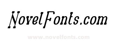 Ruby Ring Compressed Italic