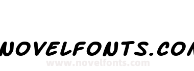 SF Arch Rival Extended Bold Italic