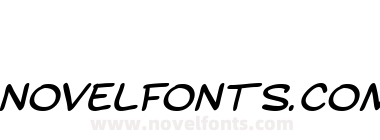 SF Toontime Extended Italic