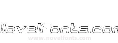 SHARY LINE italic Black