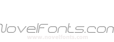 SHARY LINE italic Extra Light