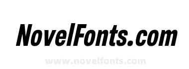 Salma Pro Bold Narrow Italic