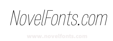 Salma Pro Thin Narrow Italic