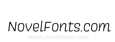 Scarlet Semi Light Italic