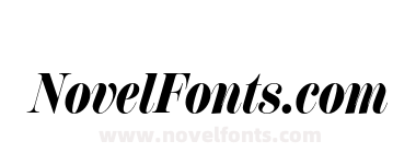 Scotch Display Compressed Fat Italic