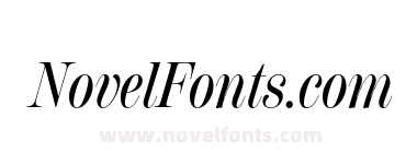 Scotch Display Compressed Medium Italic