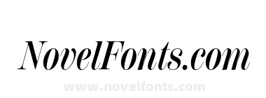 Scotch Display Compressed Semibold Italic