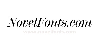 Scotch Display Condensed Medium Italic