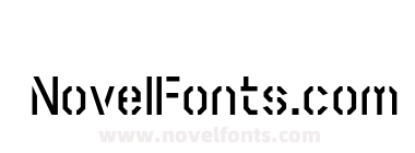 Scriber Bold Stencil