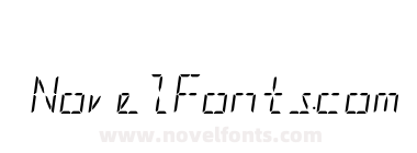 Segment16B Italic