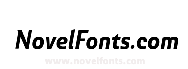 Senlot Sans Cond Extra Bold Italic