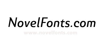 Senlot Sans Ext Medium Italic